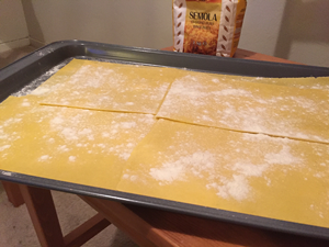 Pasta sheets