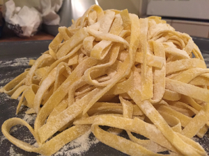 Fresh egg noodles